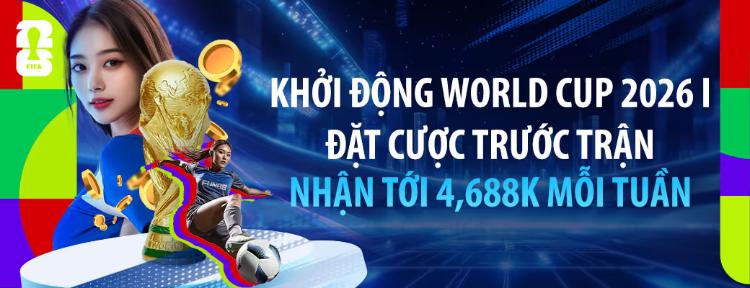 khuyến mãi world cup 2026 tại fun88