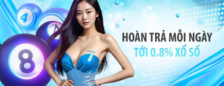 hoàn trả xổ số fun88