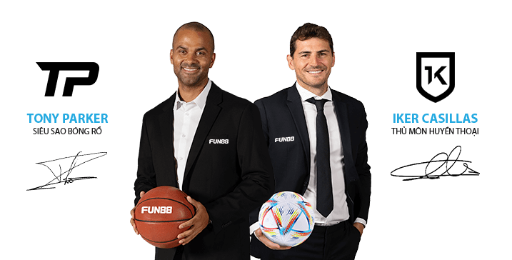 Iker Casillas - đại sứ thương hiệu Fun88 và ưu đãi chào mừng thành viên mới 2026
