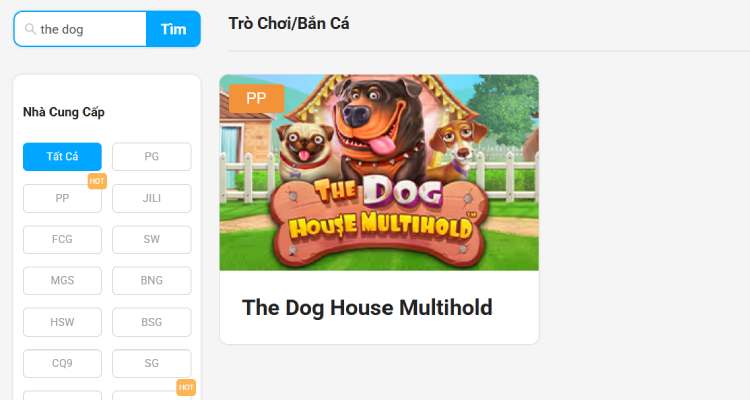 The Dog House Multihold tại Fun88